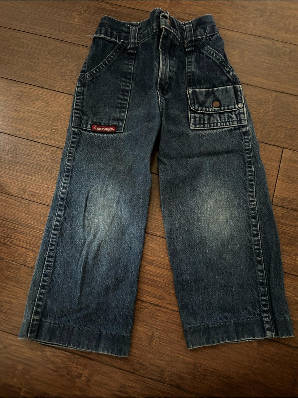 Garanimals Dark Wash Kids Jeans with Cargo Pocket